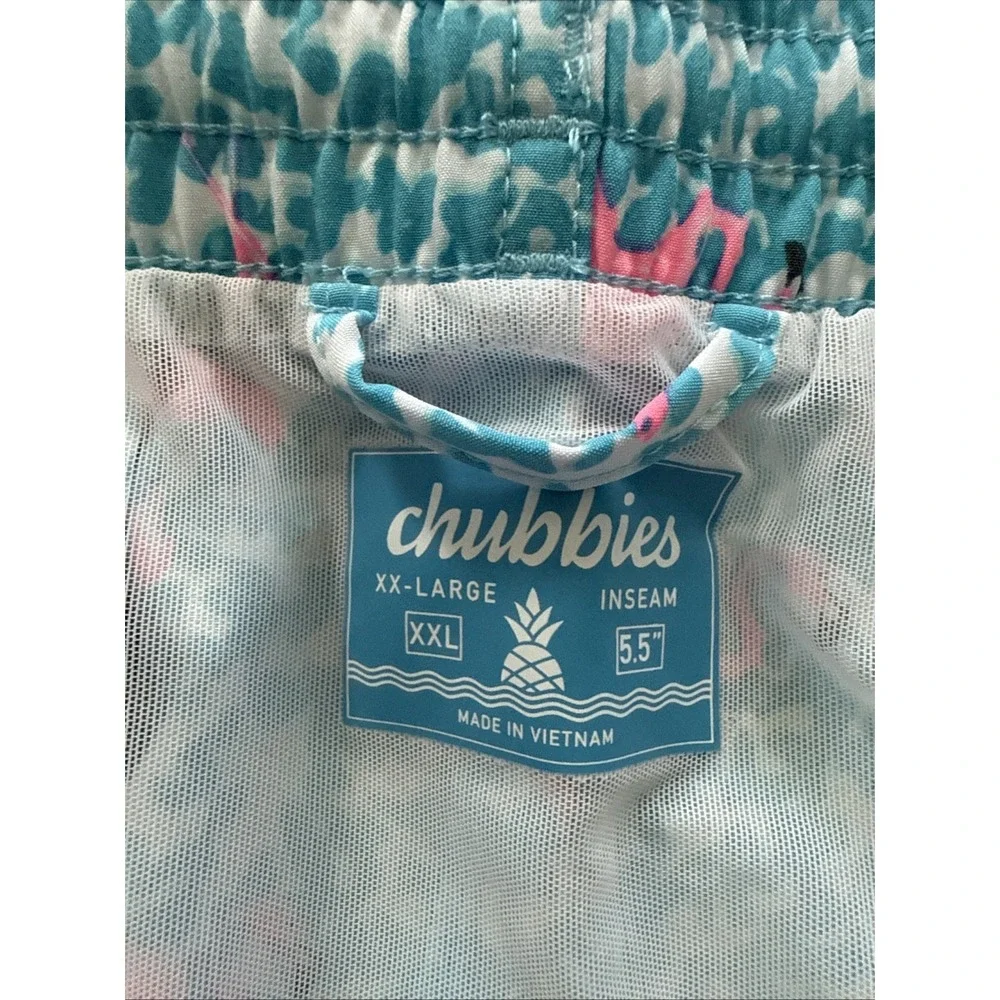 Chubbies The Domingos Flamingos 5.5